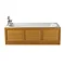 Heritage Grampian Single Ended Cast Iron Bath (1800x800mm) Large Image