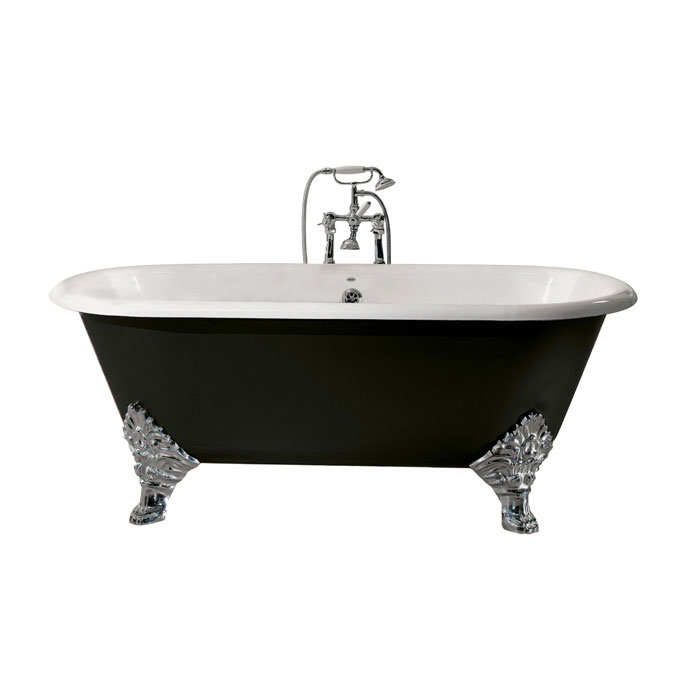 Heritage Grand Buckingham Roll Top Cast Iron Bath (1780x800mm) with Feet Large Image