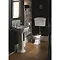Heritage - Granley Cloakroom Basin & Pedestal - 1 or 2 Tap Hole Options  Feature Large Image