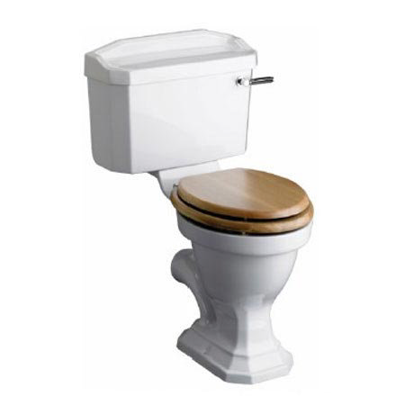 Heritage - Granley Close Coupled Comfort Height WC & Cistern - Various Lever Options Feature Large I