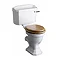 Heritage - Granley Close Coupled Comfort Height WC & Cistern - Various Lever Options Feature Large I