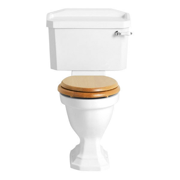 Heritage - Granley Close Coupled Comfort Height WC & Cistern - Various Lever Options Large Image