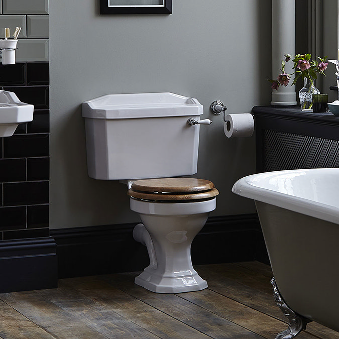Heritage - Granley Close Coupled Standard Height WC & Cistern - Various Lever Options Standard Large