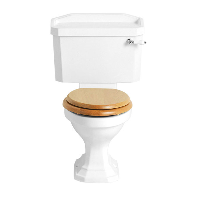 Heritage - Granley Close Coupled Standard Height WC & Cistern - Various Lever Options Large Image