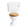 Heritage - Granley Close Coupled Standard Height WC & Cistern - Various Lever Options Large Image