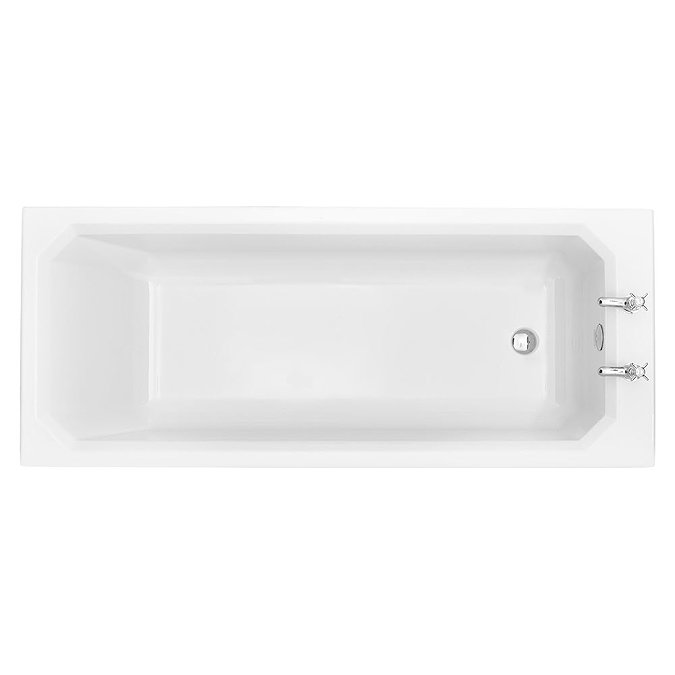 Heritage Granley Deco Single Ended Bath with Solid Skin (1700x700mm)  Profile Large Image