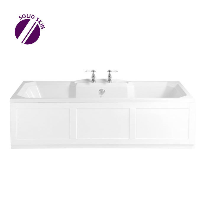Heritage Granley Double Ended Bath with Solid Skin (1800x800mm) Large Image