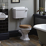 Heritage - Granley Low-level WC & Gold Flush Pack - Various Lever Options Feature Large Image