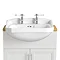 Heritage - Granley Semi-Recessed Basin - Various Tap Hole Options Large Image