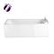 Heritage Granley Single Ended Bath with Solid Skin (1700x750mm) Large Image