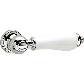 Heritage Granley Traditional 4-Piece Bathroom Suite with Chrome Cistern Lever Large Image