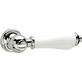 Heritage Granley Traditional Cloakroom Suite with Chrome Cistern Lever Large Image