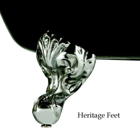 Heritage Hampshire 2TH Slipper Cast Iron Bath (1700x780mm) with Feet Profile Large Image