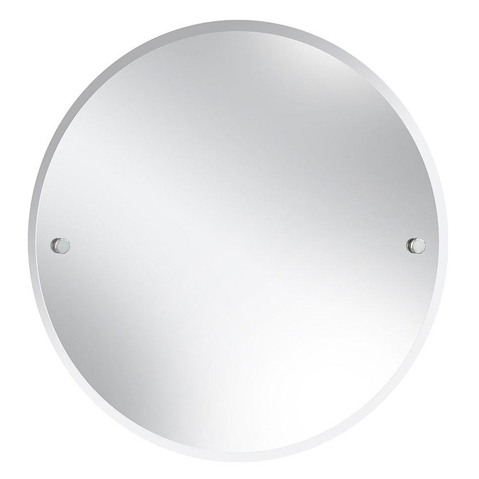 Heritage Harlesden Round Mirror - Chrome - MHDRDC Large Image