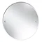 Heritage Harlesden Round Mirror - Chrome - MHDRDC Large Image