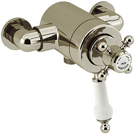 Heritage Hartlebury Exposed Shower Valve with Bottom Outlet Connection - Vintage Gold - SHDAB02 Larg