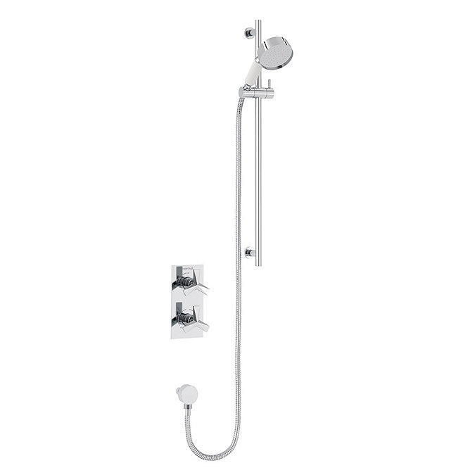 Heritage Hemsby Dual Control Recessed Valve with Adjustable Riser Large Image