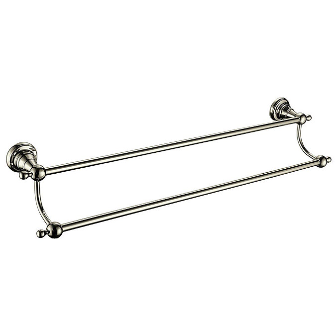 Heritage Holborn Double Towel Rail - Vintage Gold - AHODTRG Large Image