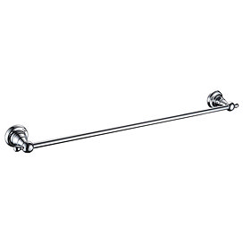 Heritage Holborn Single Towel Rail - Chrome - AHOSTRC Large Image