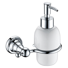 Heritage Holborn Soap Dispenser - Chrome - AHOSDIC Large Image