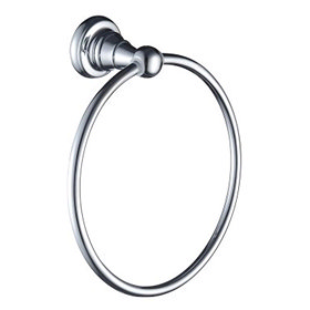 Heritage Holborn Towel Ring - Chrome - AHOTRGC Large Image