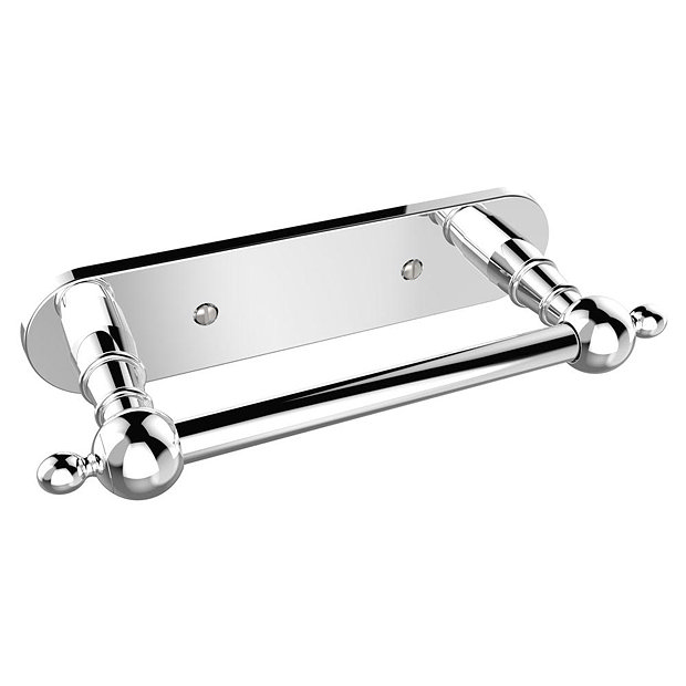 Heritage Holborn Traditional Toilet Roll Holder - Chrome - AHOTTRC Large Image