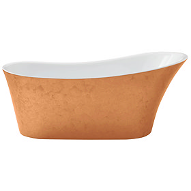 Heritage Holywell Freestanding Acrylic Bath (1710 x 745mm) - Copper Effect Large Image