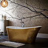 Heritage Holywell Freestanding Acrylic Bath (1710 x 745mm) - Gold Effect Large Image
