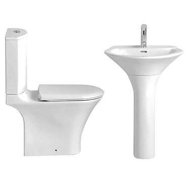 Heritage Kharine 4-Piece Bathroom Suite Profile Large Image