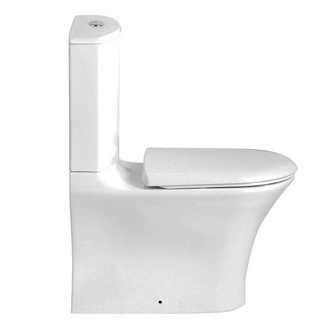 Heritage Kharine Back to Wall Toilet inc Soft Close Seat Feature Large Image