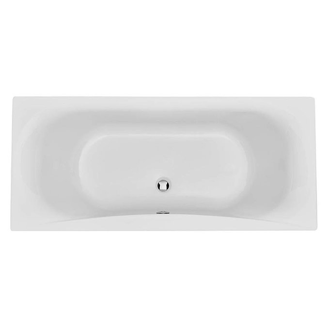 Heritage Claverton Double Ended Bath with Solid Skin (1700x750mm)  Profile Large Image