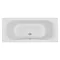 Heritage Claverton Double Ended Bath with Solid Skin (1700x750mm)  Profile Large Image