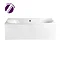 Heritage Claverton Double Ended Bath with Solid Skin (1800x800mm)