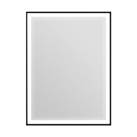 Heritage Kingston Black 400 x 800mm Illuminated Rectangle Mirror with Demister Pad