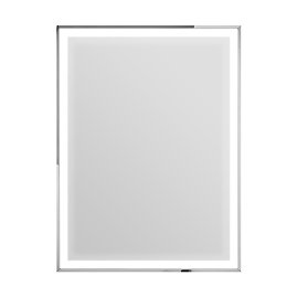 Heritage Kingston Chrome 400 x 800mm Illuminated Rectangle Mirror with Demister Pad