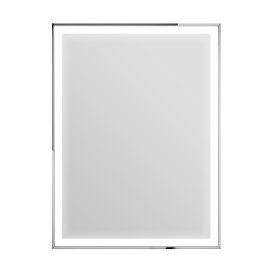 Heritage Kingston Chrome 400 x 800mm Illuminated Rectangle Mirror with Demister Pad
