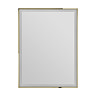 Heritage Kingston Vintage Gold 400 x 800mm Illuminated Rectangle Mirror with Demister Pad