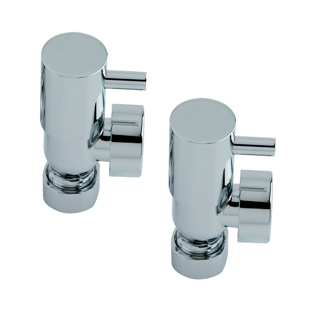 Heritage Lever Heated Towel Rail Valves Victorian Plumbing.co.uk