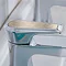 Heritage Lymington Lace Gold 3 Taphole Basin Mixer - TLYCG06 Profile Large Image
