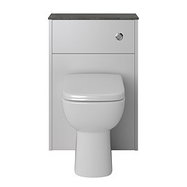 Heritage Lynton 550mm WC Unit Only - Dove Grey - LYDGWCU550 Large Image