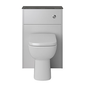 Heritage Lynton 550mm WC Unit Only - Dove Grey - LYDGWCU550 Large Image