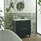 Heritage Lynton Classic Green 800mm Freestanding Vanity Unit  Feature Large Image