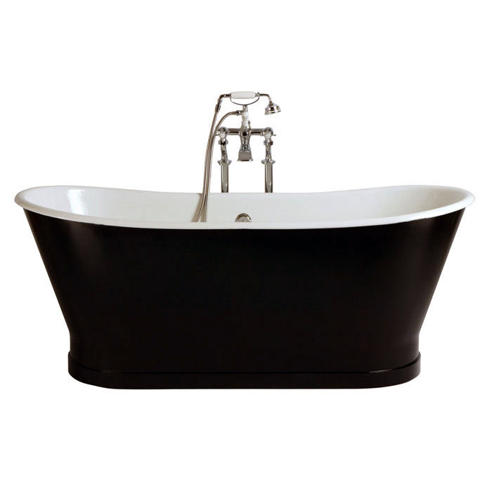 Heritage Madeira Double Ended Cast Iron Bath (1700x695mm) Profile Large Image