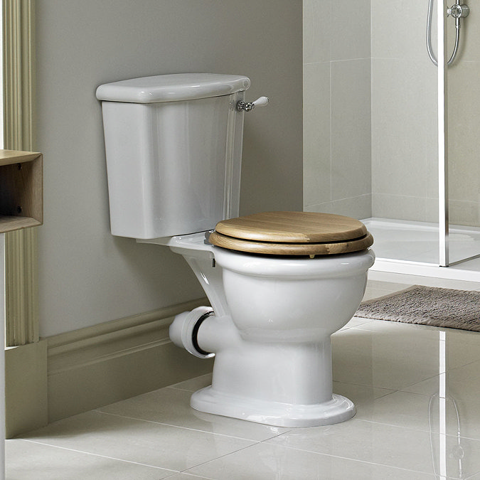 Heritage - New Victoria Close Coupled WC & Cistern - Various Lever Options Feature Large Image