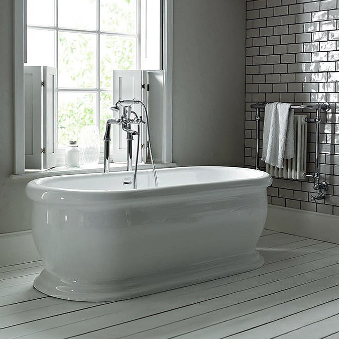Heritage New Victoria Double Ended Roll Top Bath (1745x790mm) Feature Large Image