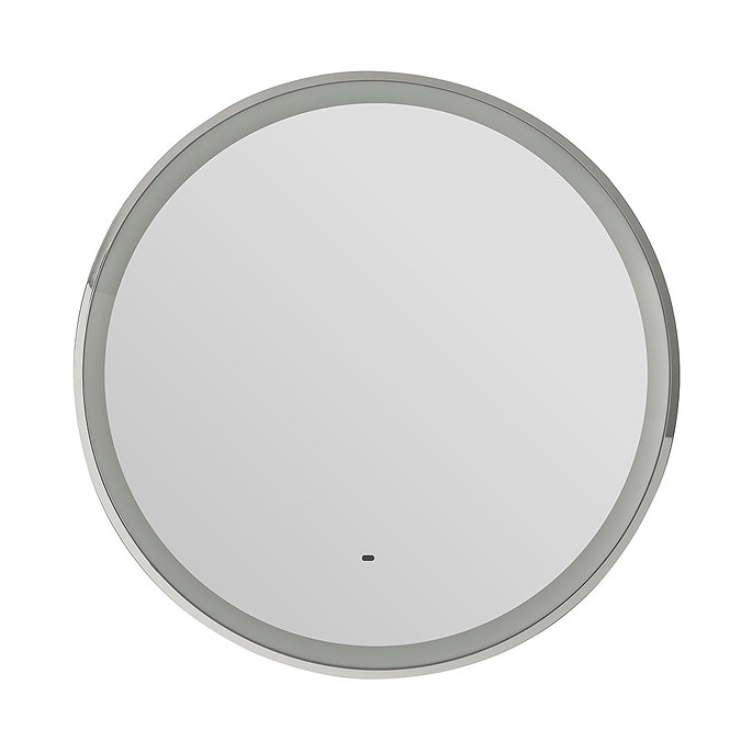 Heritage Newick Chrome 590mm Illuminated Circular Mirror with Demister Pad