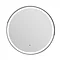 Heritage Newick Chrome 590mm Illuminated Circular Mirror with Demister Pad