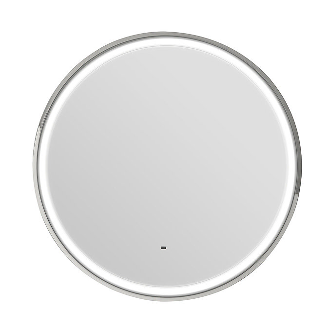 Heritage Newick Chrome 800mm Illuminated Circular Mirror with Demister Pad
