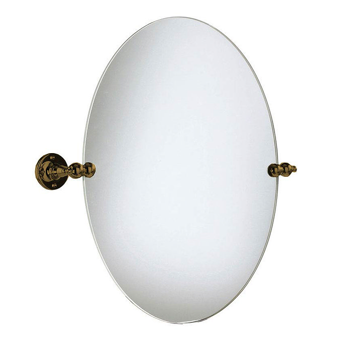 Heritage - Oval Swivel Mirror - Bronze - AHBR17 Large Image