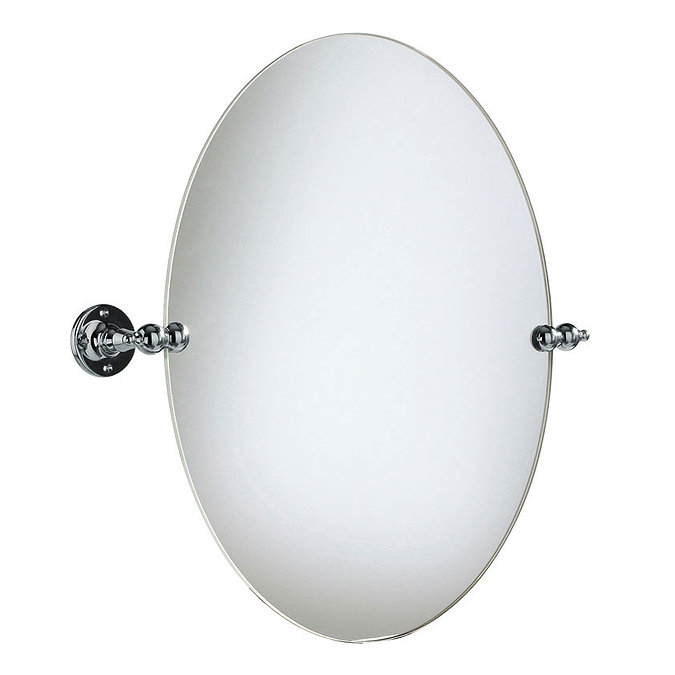 Heritage - Oval Swivel Mirror - Chrome - AHC17 Large Image